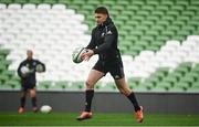 16 November 2018; Beauden Barrett during the New Zealand Rugby Captain's Run at the Aviva Stadium in Dublin. Photo by David Fitzgerald/Sportsfile