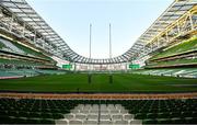 17 November 2018; A general view of the Aviva Stadium prior to the Guinness Series International match between Ireland and New Zealand at the Aviva Stadium in Dublin. Photo by Ramsey Cardy/Sportsfile