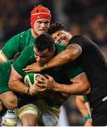 17 November 2018; James Ryan of Ireland is tackled by Ardie Savea of New Zealand during the Guinness Series International match between Ireland and New Zealand at the Aviva Stadium in Dublin. Photo by Ramsey Cardy/Sportsfile