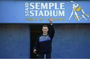 18 November 2018; Na Piarsaigh captain Will O'Donoghue prior to the AIB Munster GAA Hurling Senior Club Championship Final between Na Piarsaigh and Ballygunner at Semple Stadium in Thurles, Co. Tipperary. Photo by Diarmuid Greene/Sportsfile