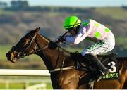 18 November 2018; Sharjah, with Paul Townend up, on their way to winning the Unibet Morgiana Hurdle at Punchestown Racecourse in Naas, Co. Kildare. Photo by Seb Daly/Sportsfile