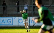 18 November 2018; Kevin Connolly of Coolderry celebrates after scoring a late point during the AIB Leinster GAA Hurling Senior Club Championship semi-final match between Ballyboden St Enda's and Coolderry at Parnell Park, in Dublin. Photo by Sam Barnes/Sportsfile