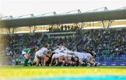 18 November 2018; A general view of a scrum during the Women's International Rugby match between Ireland and USA at Energia Park in Donnybrook, Dublin. Photo by Ramsey Cardy/Sportsfile