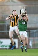 18 November 2018; Odhrán Mac Niallais of Gaoth Dobhair in action against Stephen Morris of Crossmaglen Rangers during the AIB Ulster GAA Football Senior Club Championship semi-final match between Crossmaglen Rangers and Gaoth Dobhair at Healy Park in Omagh, Tyrone. Photo by Oliver McVeigh/Sportsfile