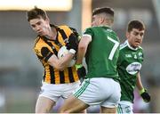 18 November 2018; Paul Hughes of Crossmaglen Rangers in action against Odhran McFadden-Ferry of Gaoth Dobhair  during the AIB Ulster GAA Football Senior Club Championship semi-final match between Crossmaglen Rangers and Gaoth Dobhair at Healy Park in Omagh, Tyrone. Photo by Oliver McVeigh/Sportsfile