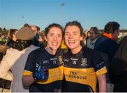 18 November 2018; Ciara and Doireann O'Sullivan of Mourneabbey following the All-Ireland Ladies Senior Club Football Championship Semi-Final 2018 match between Kilkerrin-Clonberne and Mourneabbey at Clonberne Sports Field in Ballinasloe, Galway.   Photo by Eóin Noonan/Sportsfile