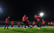 18 November 2018; Denmark players during a training session at Ceres Park in Aarhus, Denmark. Photo by Stephen McCarthy/Sportsfile