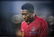 18 November 2018; David Alaba of Austria prior to the UEFA Nations League match between Northern Ireland and Austria at the National Football Stadium in Windsor Park, Belfast. Photo by David Fitzgerald/Sportsfile
