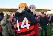 18 November 2018; Ballygunner manager Fergal Hartley celebrates with Brian O'Sullivan after the AIB Munster GAA Hurling Senior Club Championship Final between Na Piarsaigh and Ballygunner at Semple Stadium in Thurles, Co. Tipperary. Photo by Diarmuid Greene/Sportsfile