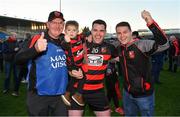 18 November 2018; Stephen Power of Ballygunner celebrates with his father Michael Power, nephew Mikey Power, and brother Michael Power Jr after the AIB Munster GAA Hurling Senior Club Championship Final between Na Piarsaigh and Ballygunner at Semple Stadium in Thurles, Co. Tipperary. Photo by Diarmuid Greene/Sportsfile