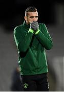 18 November 2018; Shane Duffy during a Republic of Ireland training session at Ceres Park in Aarhus, Denmark. Photo by Stephen McCarthy/Sportsfile