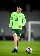 18 November 2018; Seamus Coleman during a Republic of Ireland training session at Ceres Park in Aarhus, Denmark. Photo by Stephen McCarthy/Sportsfile