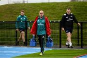 19 November 2018; Defence coach JP Ferreira makes his way out for Munster Rugby squad training at the University of Limerick in Limerick. Photo by Diarmuid Greene/Sportsfile