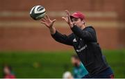 19 November 2018; Tyler Bleyendaal during Munster Rugby squad training at the University of Limerick in Limerick. Photo by Diarmuid Greene/Sportsfile