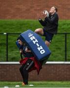19 November 2018; Alex Wootton and Mike Haley during Munster Rugby squad training at the University of Limerick in Limerick. Photo by Diarmuid Greene/Sportsfile