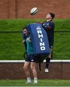 19 November 2018; Shane Daly and Ronan O'Mahony during Munster Rugby squad training at the University of Limerick in Limerick. Photo by Diarmuid Greene/Sportsfile