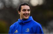 19 November 2018; James Lowe during Leinster Rugby squad training at UCD in Dublin. Photo by Ramsey Cardy/Sportsfile