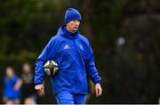 19 November 2018; Head coach Leo Cullen during Leinster Rugby squad training at UCD in Dublin. Photo by Ramsey Cardy/Sportsfile