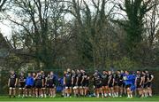 19 November 2018; The Leinster squad during squad training at UCD in Dublin. Photo by Ramsey Cardy/Sportsfile