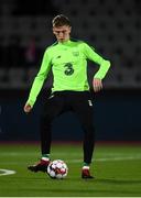 19 November 2018; Jimmy Dunne of Republic of Ireland warms up prior to the UEFA Nations League B match between Denmark and Republic of Ireland at Ceres Park in Aarhus, Denmark. Photo by Stephen McCarthy/Sportsfile