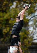 19 November 2018; Caelan Doris during Leinster Rugby squad training at UCD in Dublin. Photo by Ramsey Cardy/Sportsfile