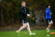 19 November 2018; James Tracy during Leinster Rugby squad training at UCD in Dublin. Photo by Ramsey Cardy/Sportsfile