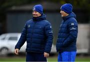 19 November 2018; Scrum coach John Fogarty, left, and Backs coach Felipe Contepomi during Leinster Rugby squad training at UCD in Dublin. Photo by Ramsey Cardy/Sportsfile