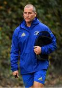 19 November 2018; Senior coach Stuart Lancaster during Leinster Rugby squad training at UCD in Dublin. Photo by Ramsey Cardy/Sportsfile