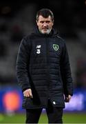 19 November 2018; Republic of Ireland assistant manager Roy Keane during the UEFA Nations League B group four match between Denmark and Republic of Ireland at Ceres Park in Aarhus, Denmark. Photo by Stephen McCarthy/Sportsfile