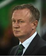 18 November 2018; Northern Ireland manager Michael O'Neill prior to the UEFA Nations League match between Northern Ireland and Austria at the National Football Stadium in Windsor Park, Belfast. Photo by David Fitzgerald/Sportsfile