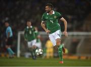 18 November 2018; Gareth McAuley of Northern Ireland during the UEFA Nations League match between Northern Ireland and Austria at the National Football Stadium in Windsor Park, Belfast. Photo by David Fitzgerald/Sportsfile