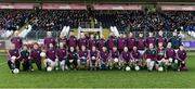 18 November 2018; The Eoghan Rua Coleraine squad prior to the AIB Ulster GAA Football Senior Club Championship semi-final match between Eoghan Rua Coleraine and Scotstown at Healy Park in Omagh, Tyrone. Photo by Oliver McVeigh/Sportsfile