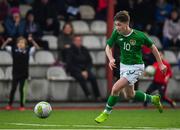 16 November 2018; Louie Barry of Republic of Ireland during the U16 Victory Shield match between Republic of Ireland and Scotland at Mounthawk Park in Tralee, Kerry. Photo by Brendan Moran/Sportsfile