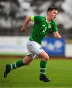 16 November 2018; Gavin O'Brien of Republic of Ireland during the U16 Victory Shield match between Republic of Ireland and Scotland at Mounthawk Park in Tralee, Kerry. Photo by Brendan Moran/Sportsfile