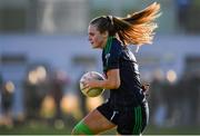 18 November 2018; Amy Connolly of Foxrock-Cabinteely during the All-Ireland Ladies Senior Club Football Championship Semi-Final 2018 match between Foxrock-Cabinteely and Donaghmoyne at Bray Emmets GAA Club in Bray, Wicklow. Photo by Brendan Moran/Sportsfile