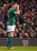 17 November 2018; Jonathan Sexton of Ireland during the Guinness Series International match between Ireland and New Zealand at Aviva Stadium, Dublin. Photo by Brendan Moran/Sportsfile