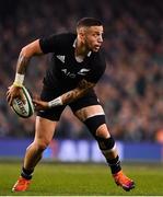 17 November 2018; TJ Perenara of New Zealand during the Guinness Series International match between Ireland and New Zealand at Aviva Stadium, Dublin. Photo by Brendan Moran/Sportsfile