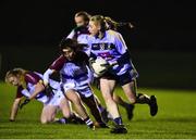 21 November 2018; Sarah Gormally of University College Dublin in action against University of Limerick during the Gourmet Food Parlour HEC Ladies Division 1 League Final 2018 match between University College Dublin and University of Limerick at Stradbally in Laois. Photo by Matt Browne/Sportsfile