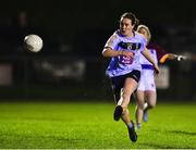 21 November 2018; Lucy McCartan of University College Dublin shoots to score her side's third goal during the Gourmet Food Parlour HEC Ladies Division 1 League Final 2018 match between University College Dublin and University of Limerick at Stradbally in Laois. Photo by Matt Browne/Sportsfile