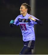 21 November 2018; Áine McDonagh of University College Dublin celebrates after the Gourmet Food Parlour HEC Ladies Division 1 League Final 2018 match between University College Dublin and University of Limerick at Stradbally in Laois. Photo by Matt Browne/Sportsfile