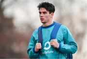 22 November 2018; Joey Carbery arriving to Ireland rugby squad training at Carton House in Maynooth, Kildare. Photo by Eóin Noonan/Sportsfile