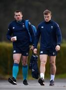 22 November 2018; CJ Stander, left, and Josh van der Flier arrive to Ireland rugby squad training at Carton House in Maynooth, Kildare. Photo by Eóin Noonan/Sportsfile