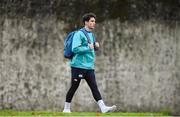 22 November 2018; Joey Carbery arrives for Ireland Rugby Squad Training at Carton House in Maynooth, Kildare. Photo by Brendan Moran/Sportsfile