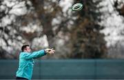 22 November 2018; Niall Scannell practices his lineouts during Ireland rugby squad training at Carton House in Maynooth, Kildare. Photo by Brendan Moran/Sportsfile