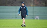 22 November 2018; Head coach Joe Schmidt during Ireland rugby squad training at Carton House in Maynooth, Kildare. Photo by Brendan Moran/Sportsfile