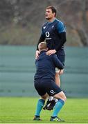 22 November 2018; Quinn Roux during Ireland rugby squad training at Carton House in Maynooth, Kildare. Photo by Brendan Moran/Sportsfile