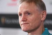 22 November 2018; Head coach Joe Schmidt during an Ireland rugby press conference at Carton House in Maynooth, Kildare. Photo by Brendan Moran/Sportsfile