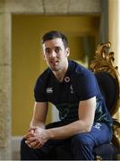 22 November 2018; Darren Sweetnam poses for a portrait following an Ireland rugby squad press conference at Carton House in Maynooth, Kildare. Photo by Eóin Noonan/Sportsfile