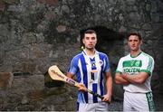 22 November 2018; Conor Dooley of Ballyboden St. Enda's, left, and Colin Fennelly of Ballyhale Shamrocks in attendance during the AIB Senior Leinster Hurling Final Club Launch at Dalkey Castle in Dublin. Photo by David Fitzgerald/Sportsfile