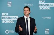 23 November 2018; Paul Flynn, GPA CEO, speaking during the GPA DCU Business School Masters Scholarship Programme and MBA Programme announcement at DCU Business School in Dublin. Photo by Sam Barnes/Sportsfile